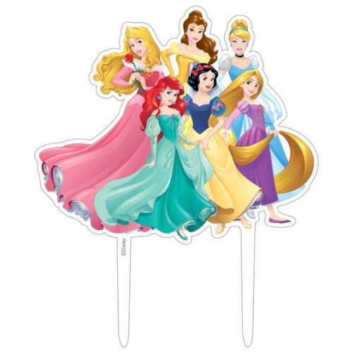Disney Princess Acrylic Cake Topper